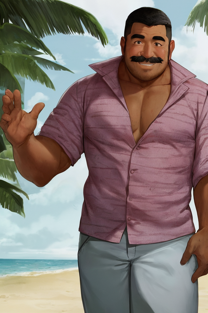 00391-4009896644-A senior Hispanic man, with a slightly overweight and sturdy figure, a tanned and lined skin, and a round face. Short gray hair.png